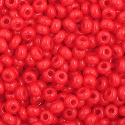 11/0 Preciosa OP Medium Red