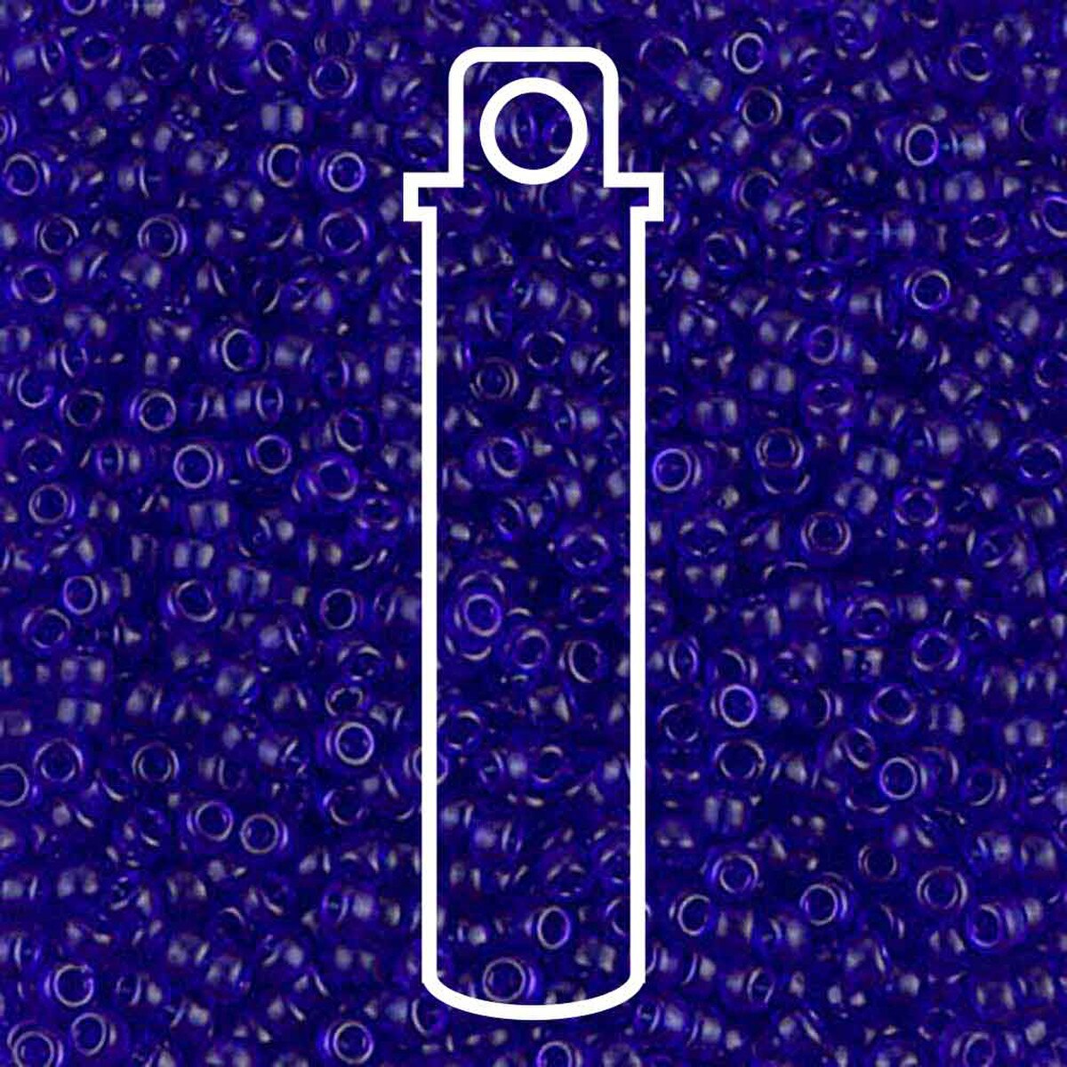 11/0 Miyuki Transparent Cobalt