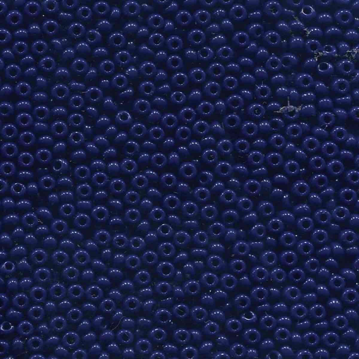 11/0 Preciosa Navy Blue