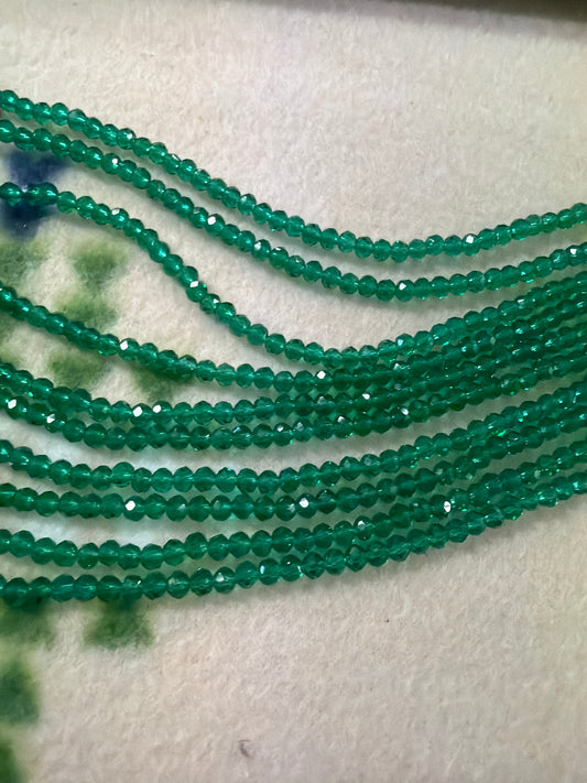4mm Rondelle Emerald City