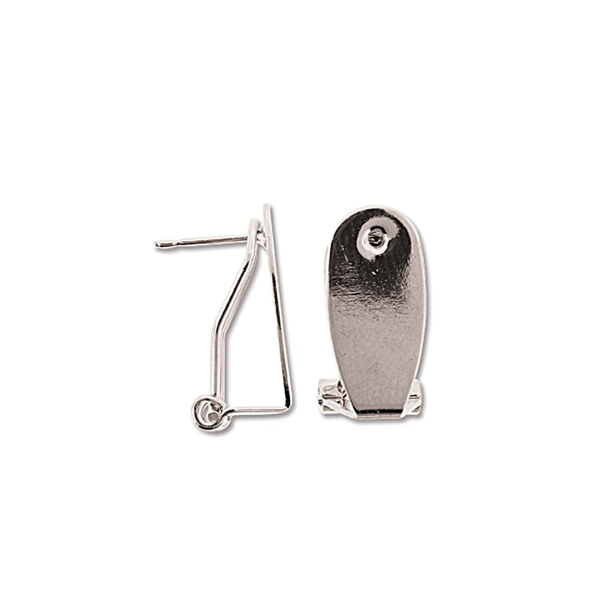 Silver Fingernail Post 20pack