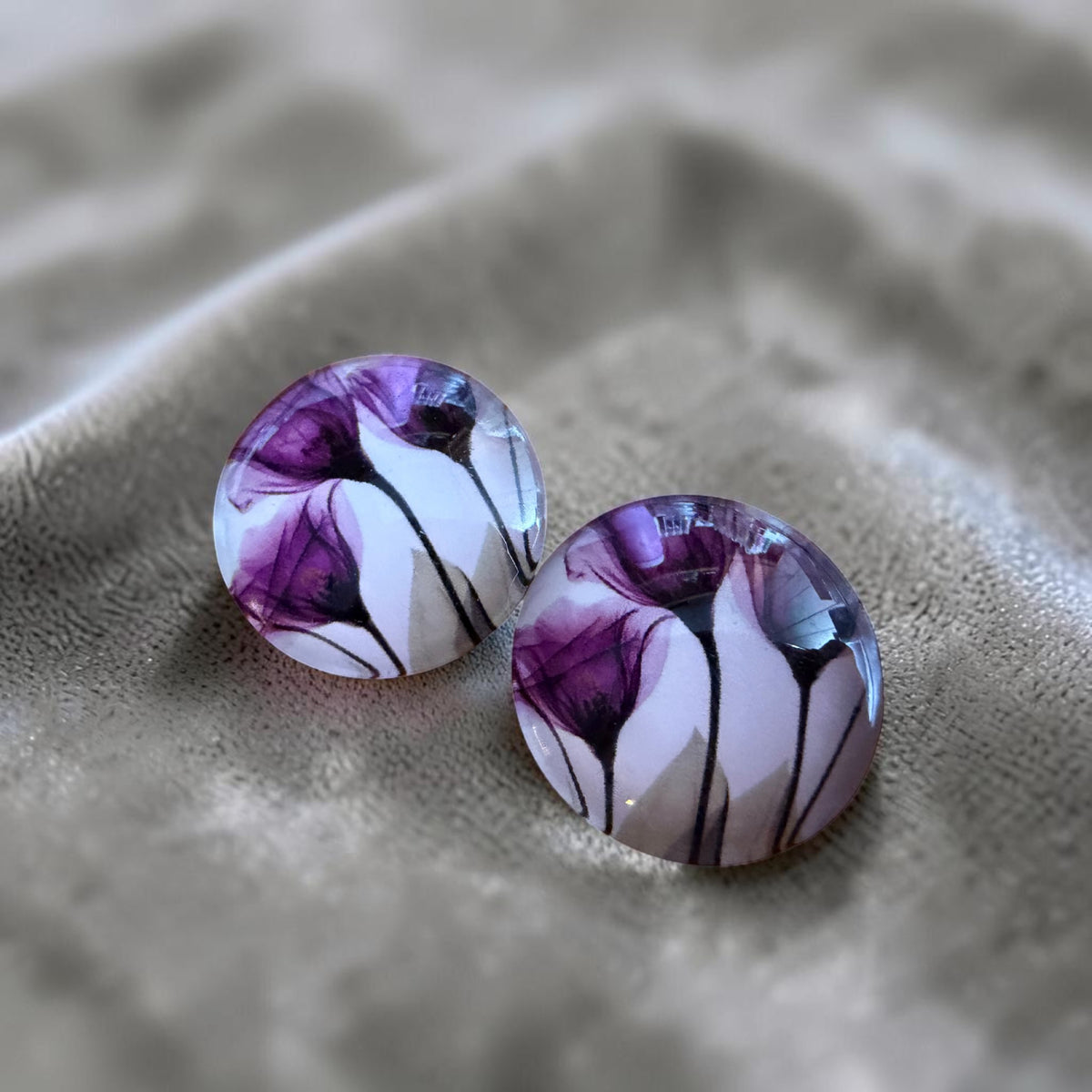 Watercolor Floral 20MM  *10 Styles to Choose From*