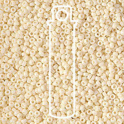15/0 Miyuki Seeds Ivory Pearl Ceylon