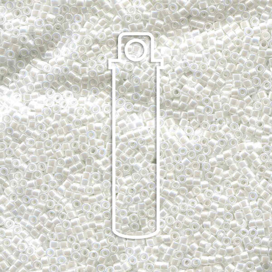 11/0 Miyuki Delica Pearl White