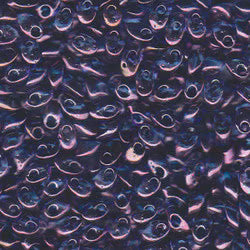 Magatama Violet Gold Luster