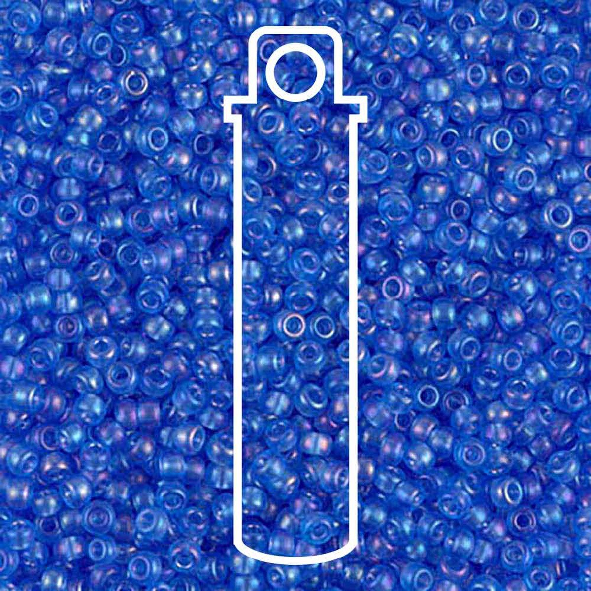 11/0 Miyuki Semi-Matte Sapphire AB