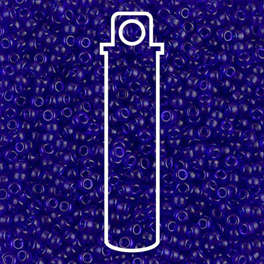 11/0 Miyuki Transparent Cobalt