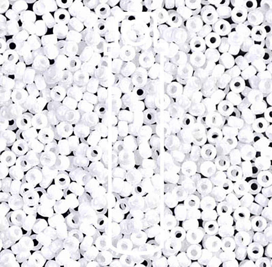 11/0 Chalk White Matte