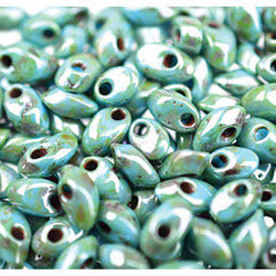 Magatama Picasso Green Luster