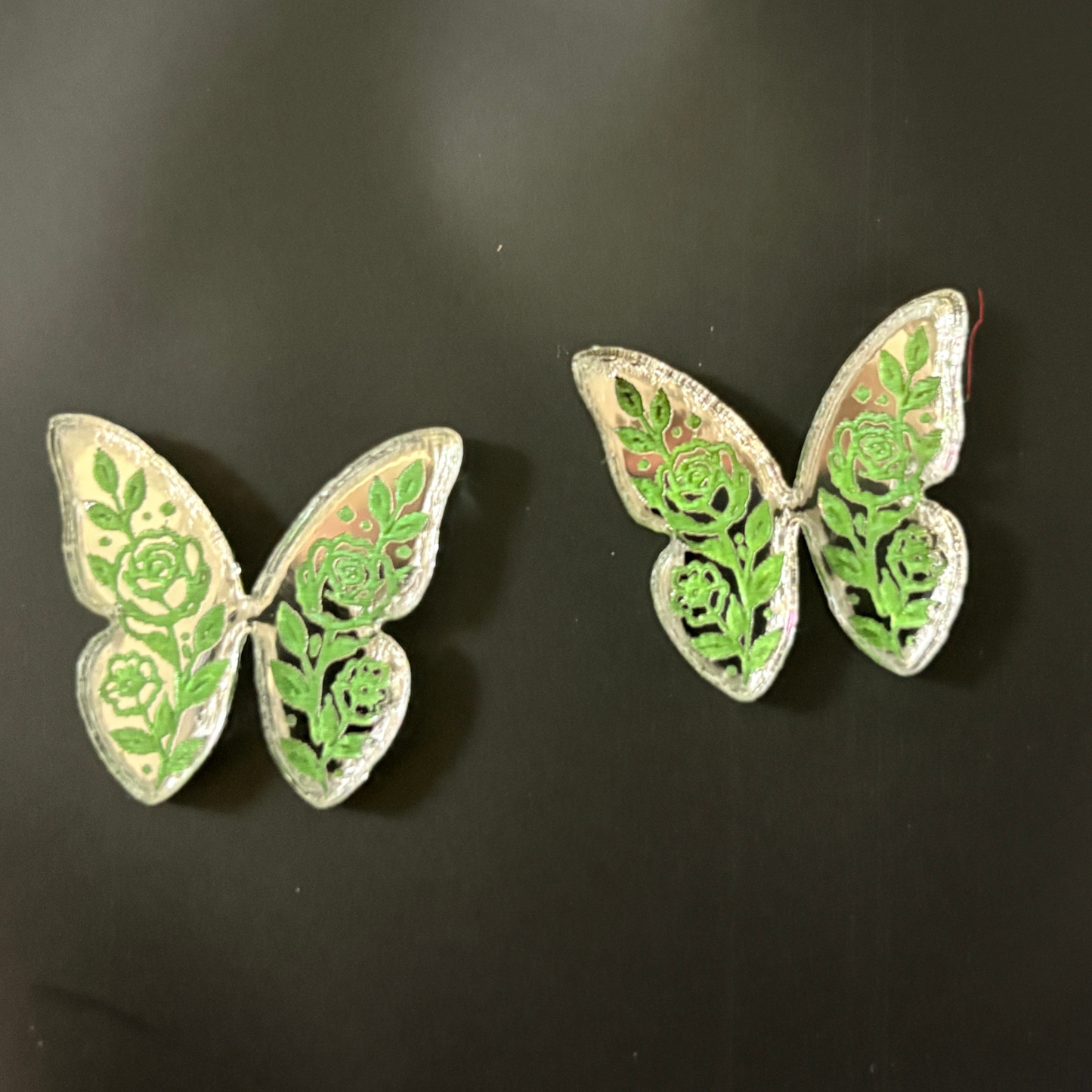 Butterfly and Roses