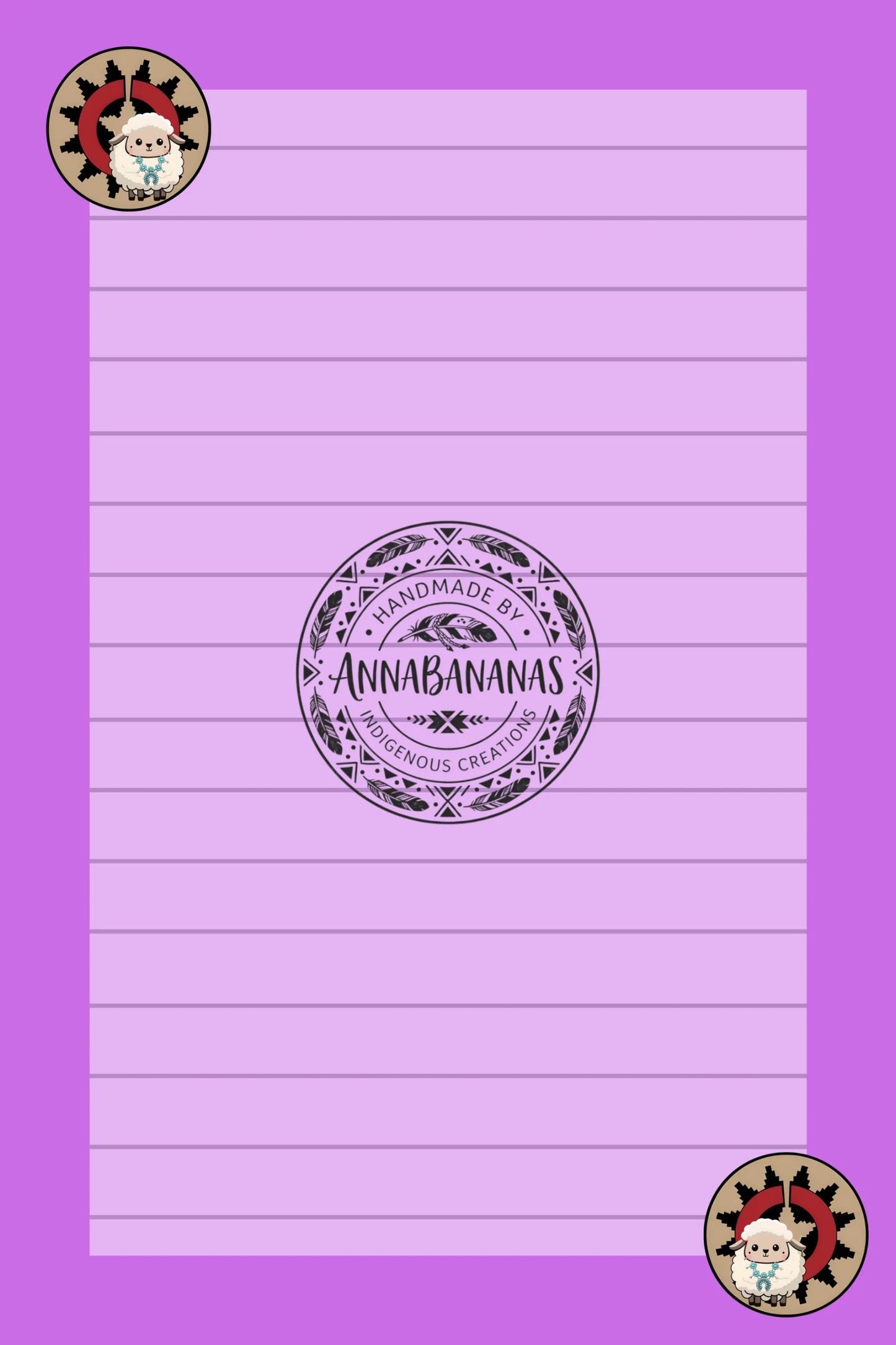 The Little Violet Lamb Ledger