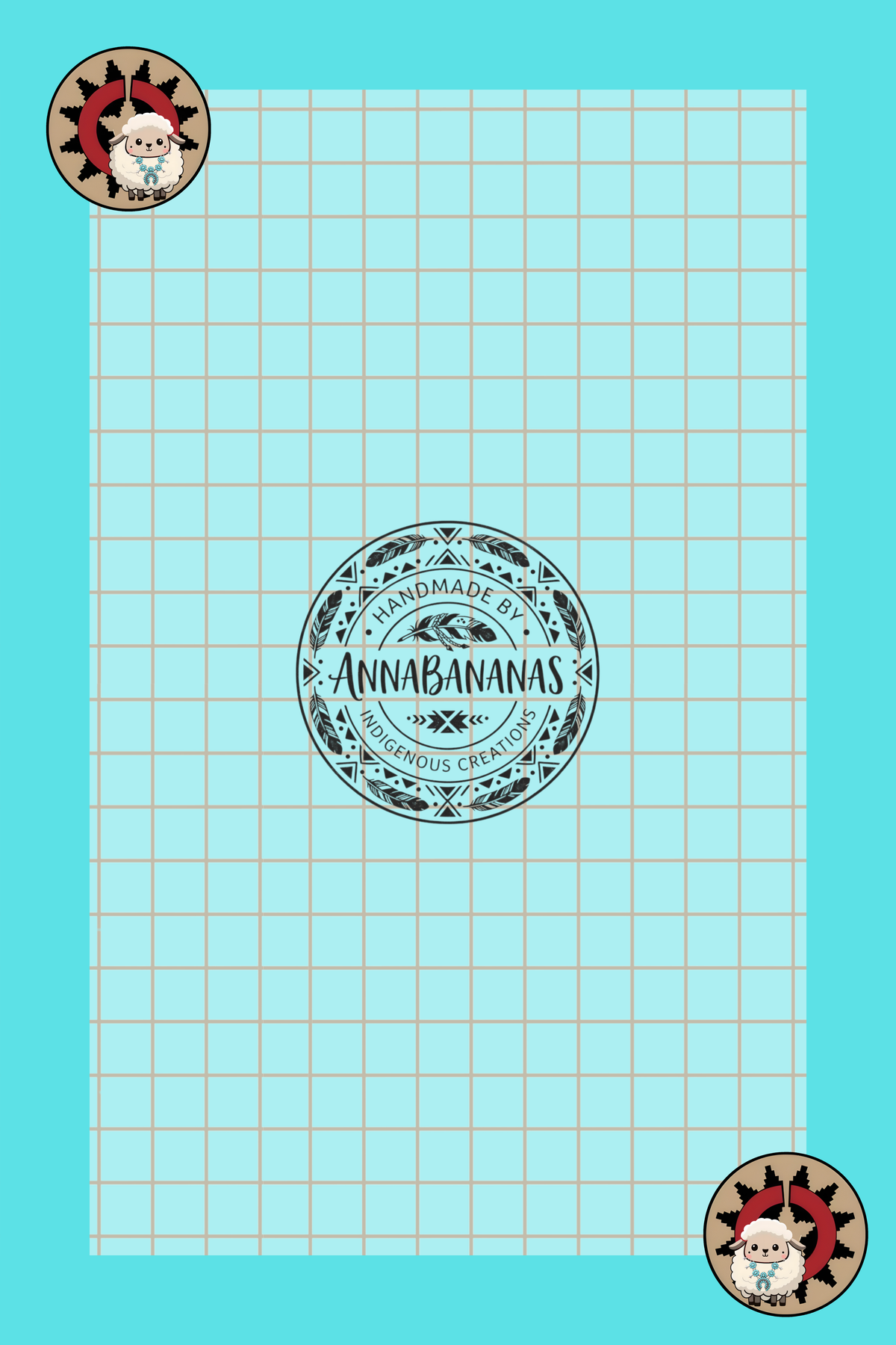 The Little Turquoise Lamb Ledger